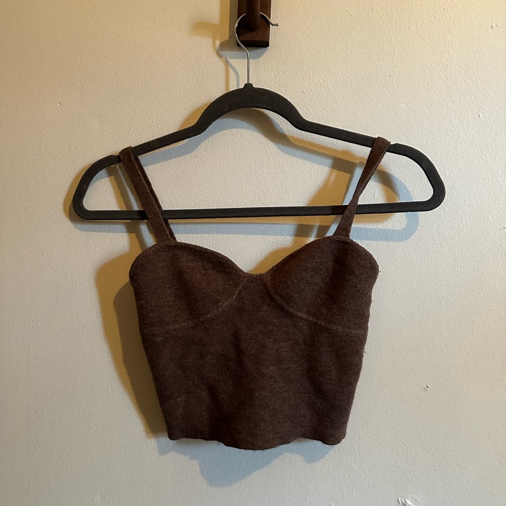Wilfred wool crop top